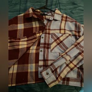 Forever 21 Reworks Plaid Cropped Flannel